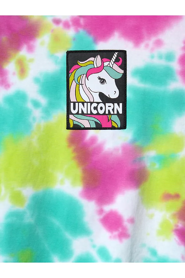 Комплект трикотажный для девочек: фуфайка (футболка), шорты PLAYTODAY, разноцветный - фото 2