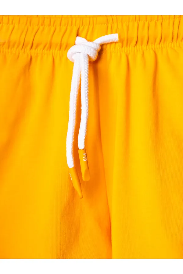 Комплект детский трикотажный для мальчиков: джемпер (футболка), шорты PLAYTODAY, белый,черный,оранжевый - фото 2