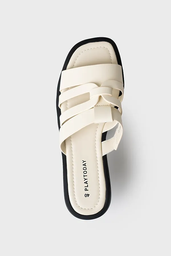 Сабо женские PLAYTODAY, белый - фото 2