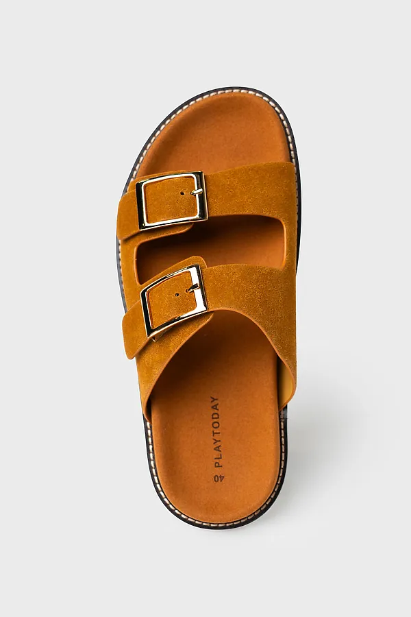 Сабо женские PLAYTODAY, коричневый - фото 2