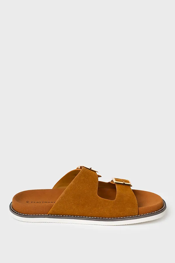 Сабо женские PLAYTODAY, коричневый - фото 2