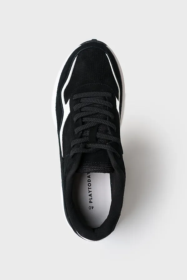 Полуботинки женские PLAYTODAY, черный - фото 2