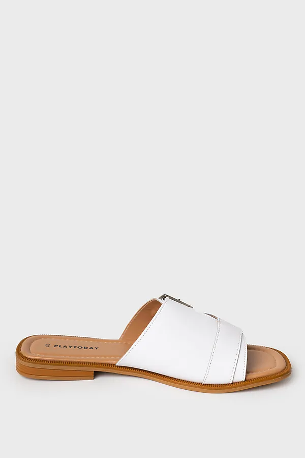 Сабо женские PLAYTODAY, белый - фото 2
