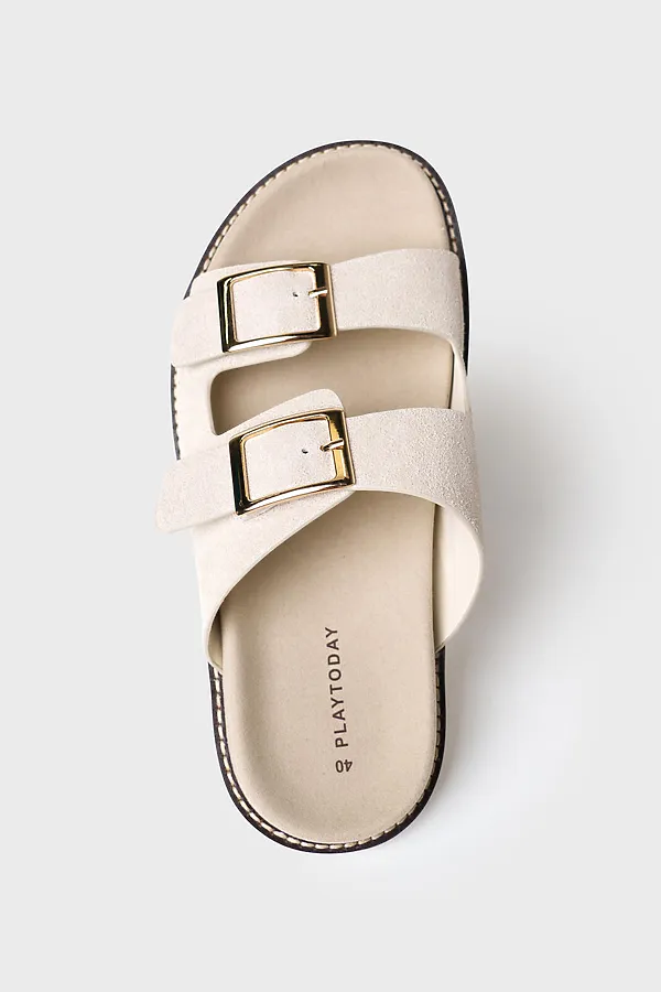 Сабо женские PLAYTODAY, светло-серый - фото 2