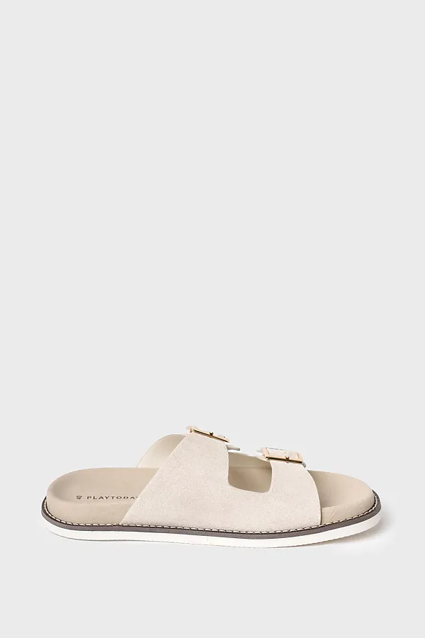 Сабо женские PLAYTODAY, светло-серый - фото 2