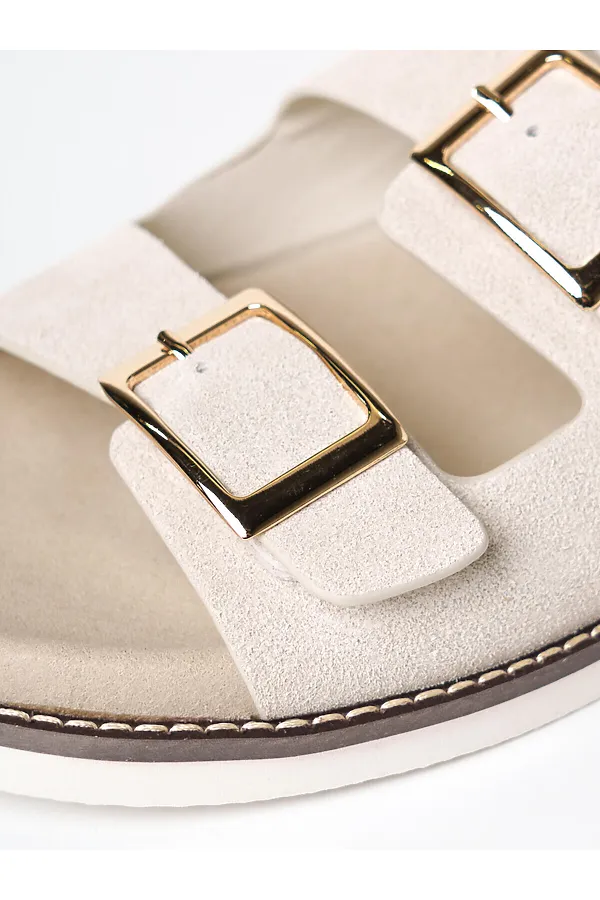 Сабо женские PLAYTODAY, светло-серый - фото 2