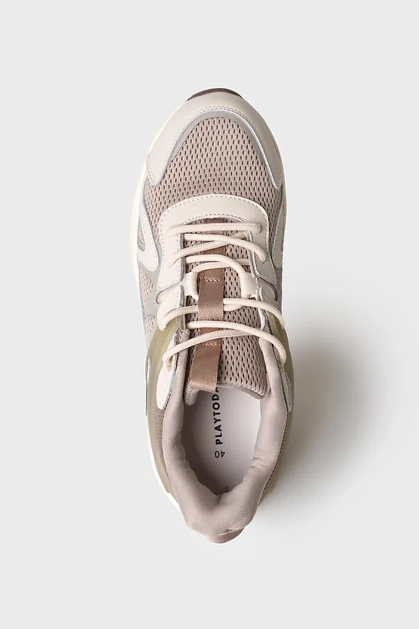 Полуботинки женские PLAYTODAY, бежевый - фото 2