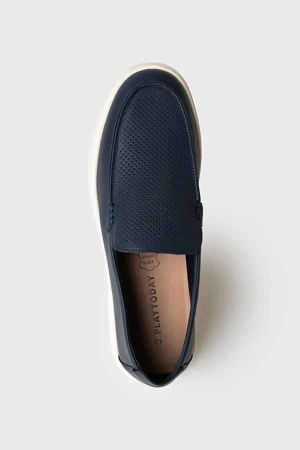 Полуботинки мужские PLAYTODAY, тёмно-синий - фото 2