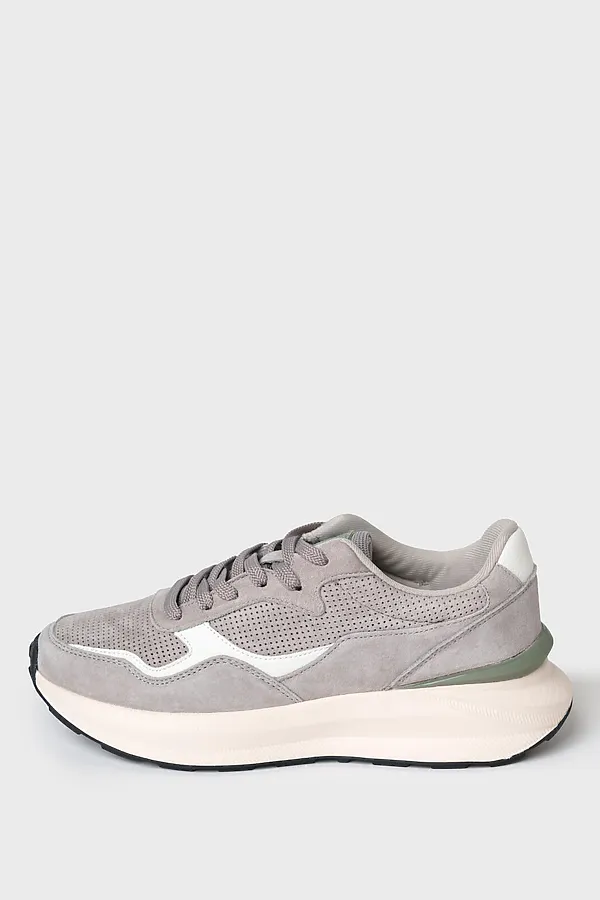 Полуботинки женские PLAYTODAY, серый,зеленый - фото 2