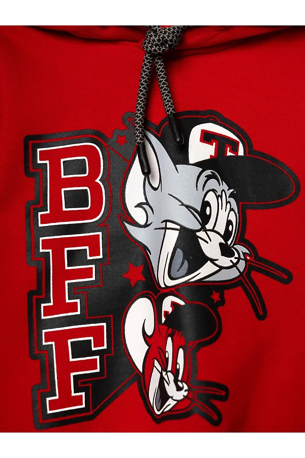 Комплект детский трикотажный для мальчиков: толстовка, брюки PLAYTODAY, красный - фото 2