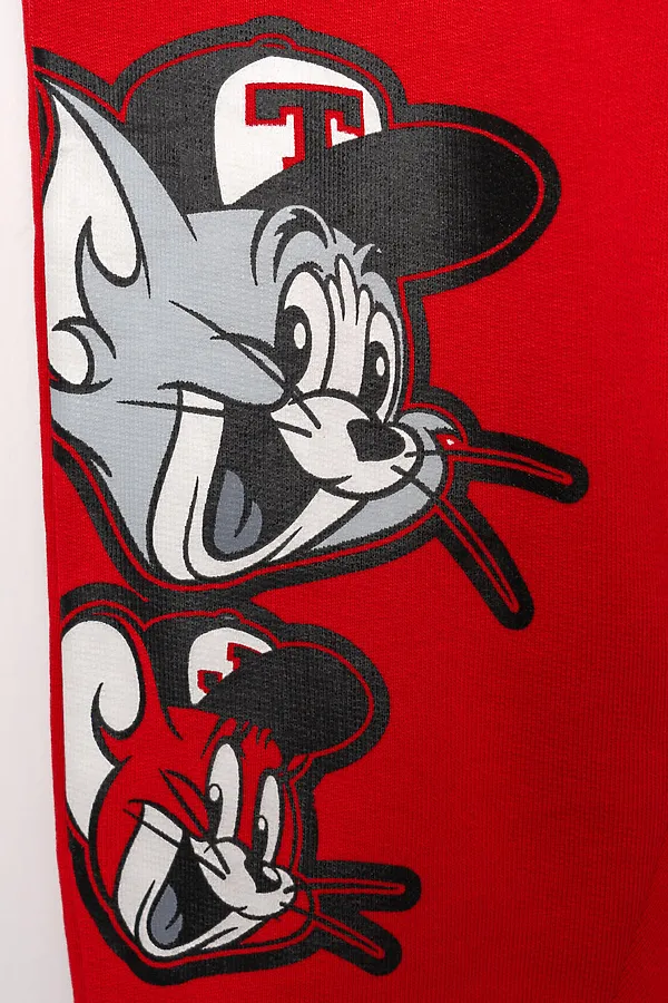 Комплект детский трикотажный для мальчиков: толстовка, брюки PLAYTODAY, красный - фото 2