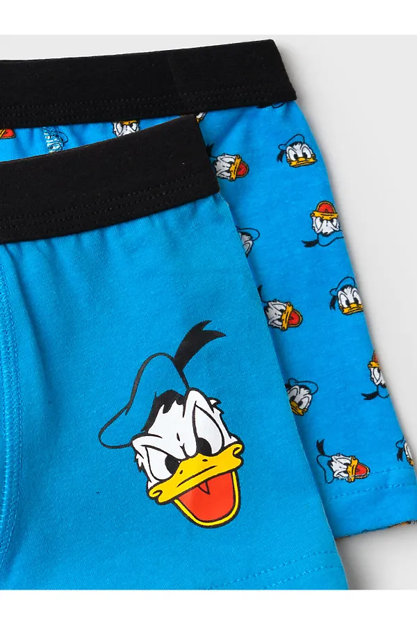 Трусы трикотажные для мальчиков - боксеры, 2 шт в комплекте PLAYTODAY, разноцветный - фото 2