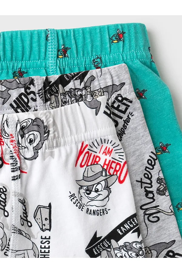 Трусы трикотажные для мальчиков - боксеры, 3 шт в комплекте PLAYTODAY, разноцветный - фото 2