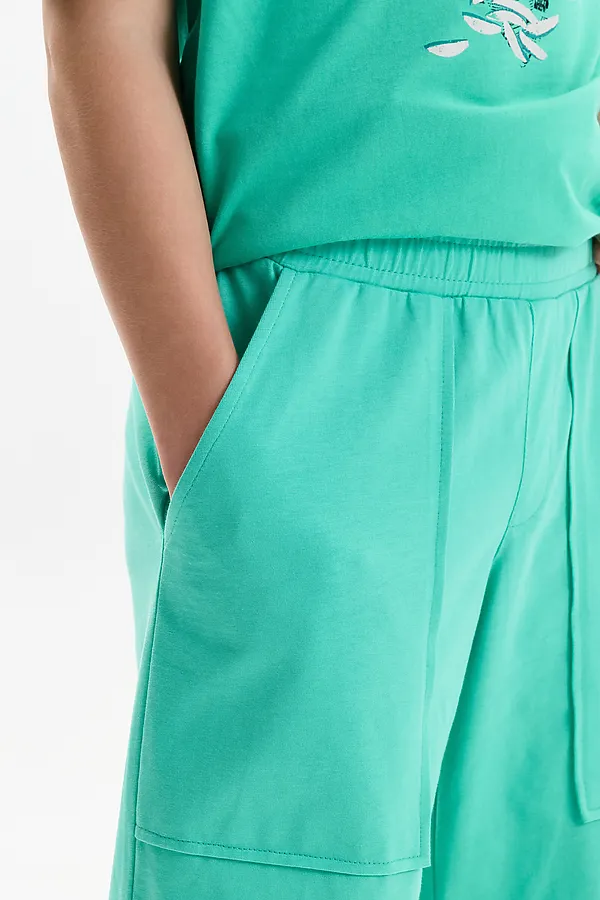 Шорты для мальчика PELICAN, ментол - фото 2