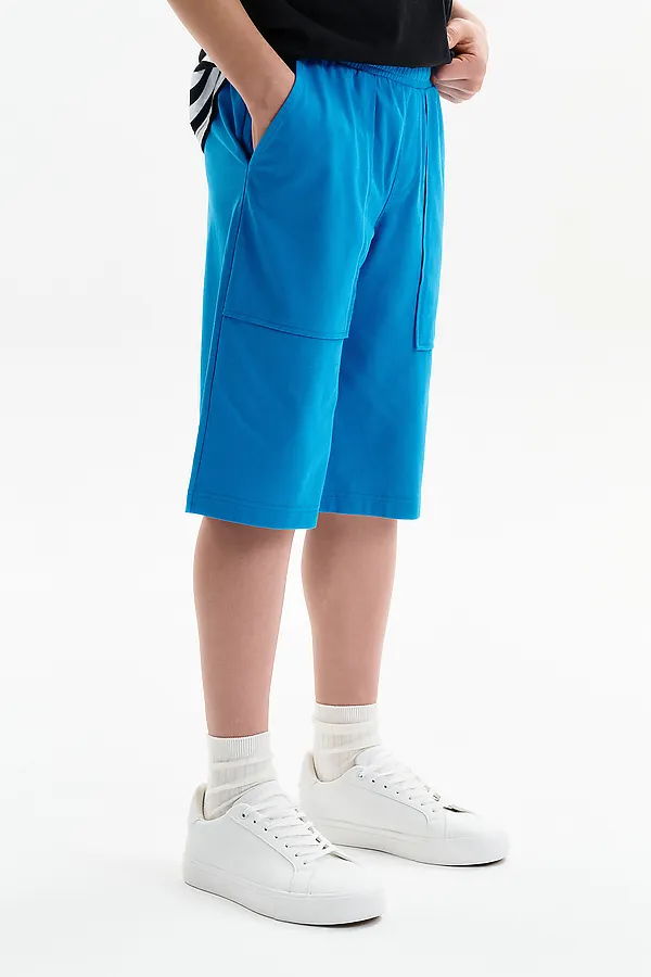 Шорты для мальчика PELICAN, лазурный - фото 2