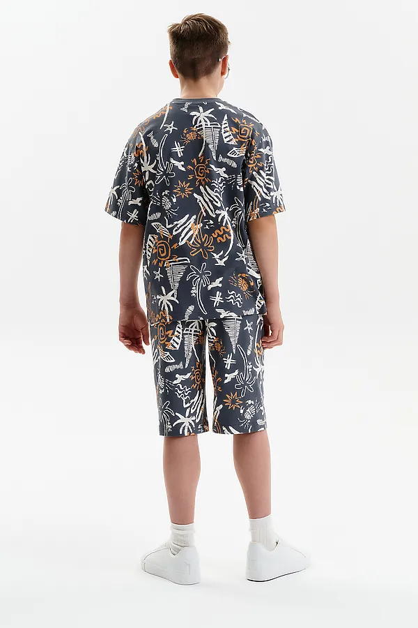 Шорты для мальчика PELICAN, серый - фото 2