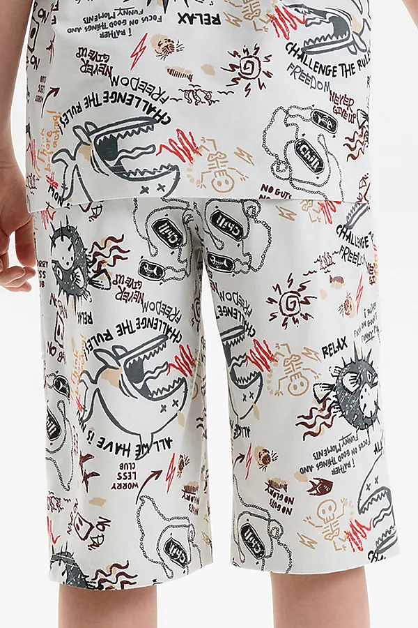 Шорты для мальчика PELICAN, молочный - фото 2