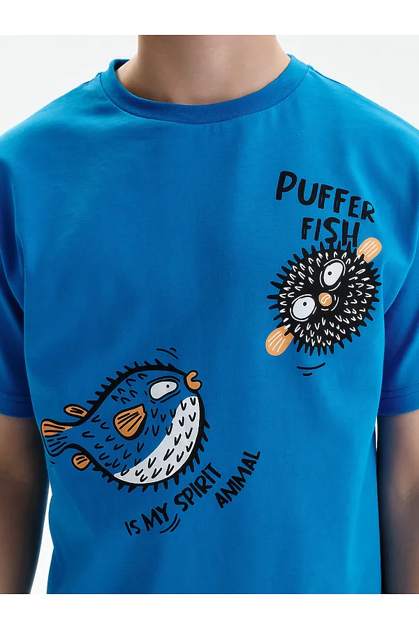 Пижама для мальчиков PELICAN, синий - фото 2