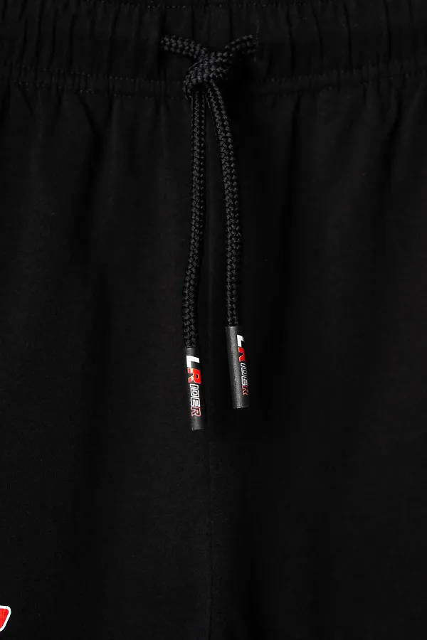 Шорты трикотажные для мальчиков, 2 шт в комплекте PLAYTODAY, черный,красный - фото 2