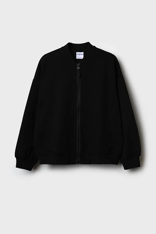 Толстовка трикотажная для мальчиков PLAYTODAY, черный - фото 2