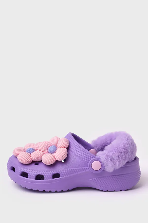 Сабо для девочек PLAYTODAY, сиреневый - фото 2