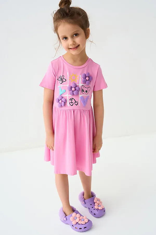 Сабо для девочек PLAYTODAY, сиреневый - фото 2