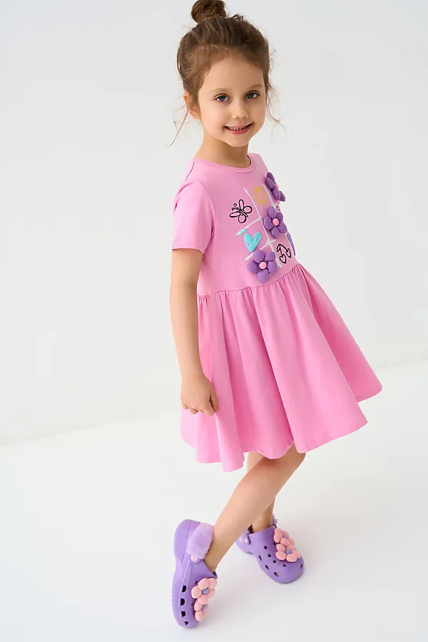 Сабо для девочек PLAYTODAY, сиреневый - фото 2