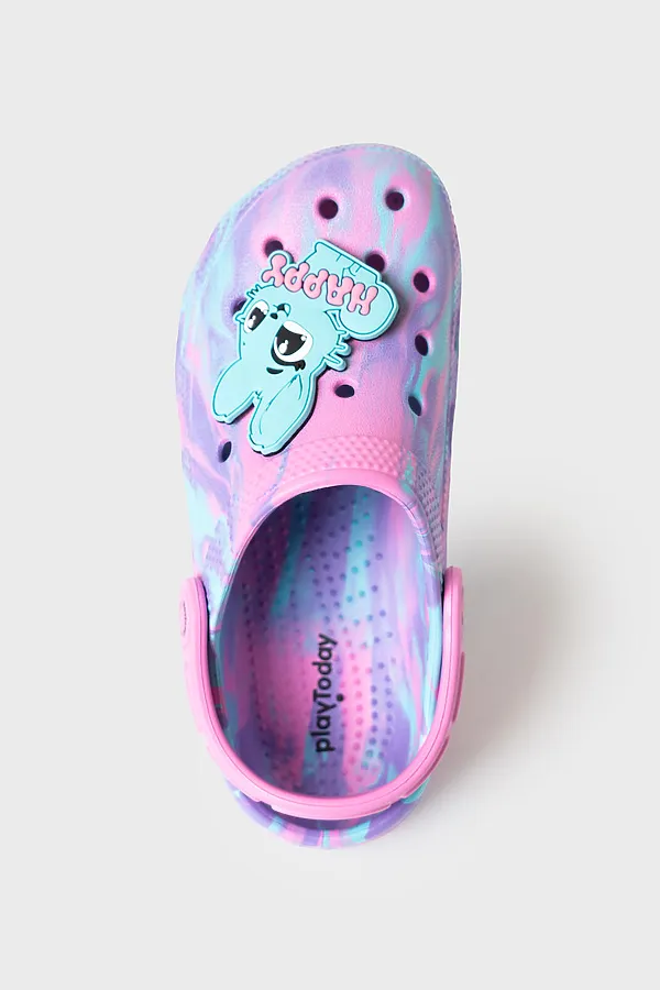 Сабо для девочек PLAYTODAY, разноцветный - фото 2