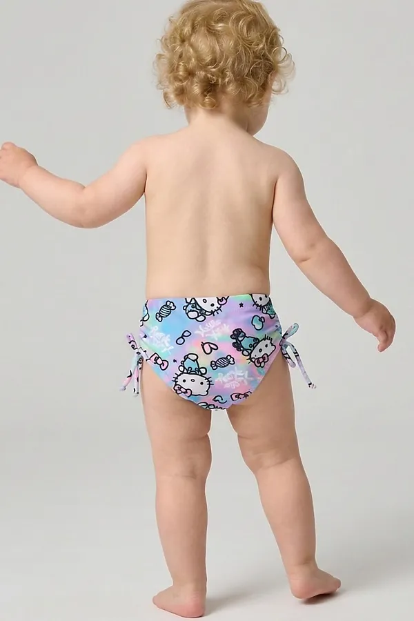 Плавки детские трикотажные для девочек PLAYTODAY, разноцветный - фото 2