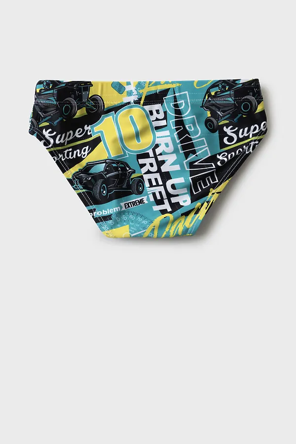 Плавки текстильные для мальчиков PLAYTODAY, разноцветный - фото 2