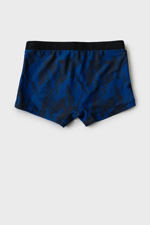 Плавки-шорты трикотажные для мальчиков, короткие PLAYTODAY, черный,синий,темно-серый - фото 2