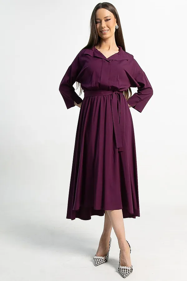 Платье Лорита LADY TAIGA, марсала - фото 2