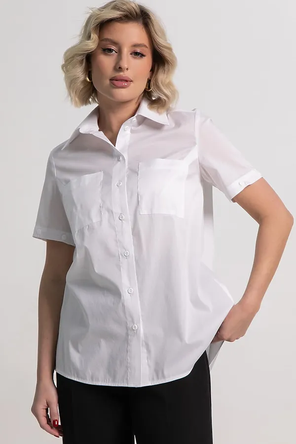 Рубашка Секрет LADY TAIGA, белая - фото 2