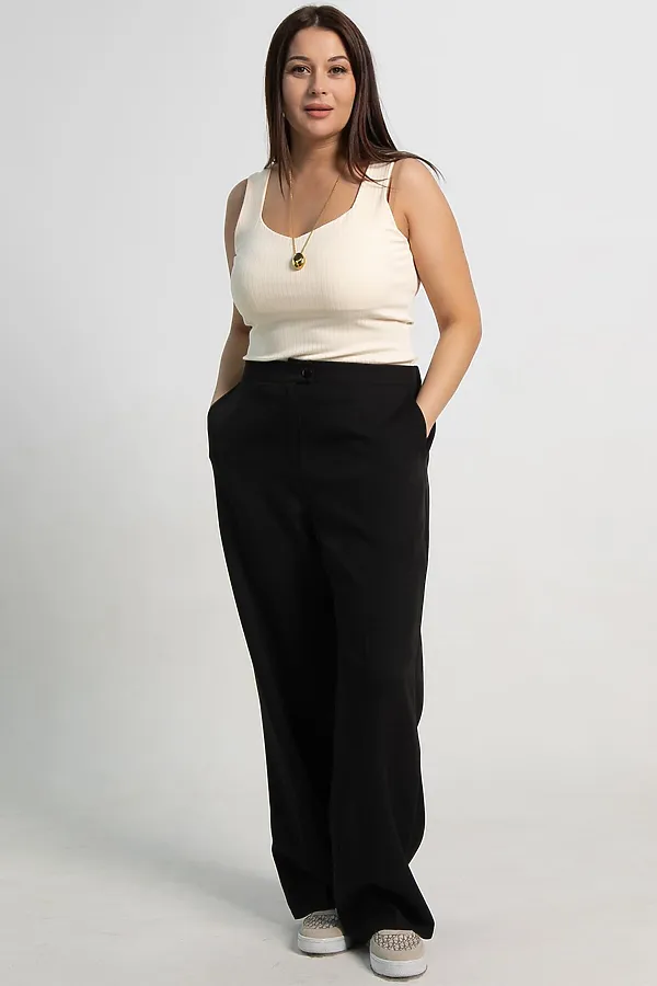 65% вискоза, 30% полиэстер, 5% эластан LADY TAIGA, сливочный - фото 2