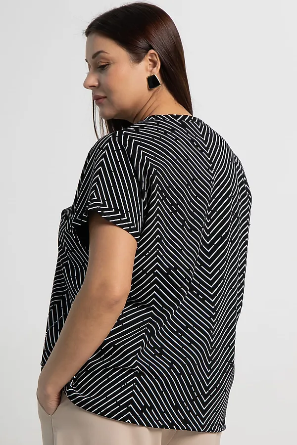 Блуза Ханна LADY TAIGA, черная - фото 2