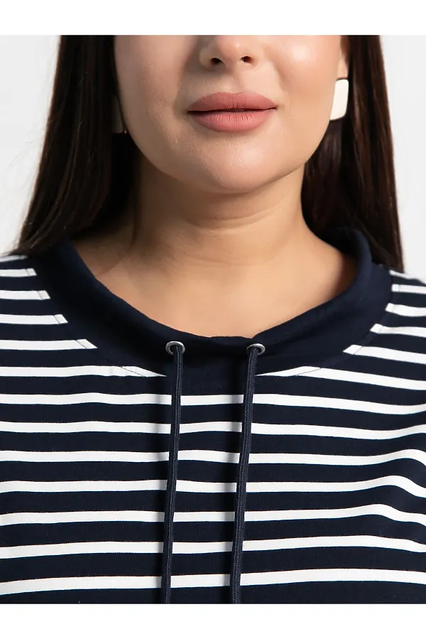 Блуза Лила LADY TAIGA, синяя - фото 2