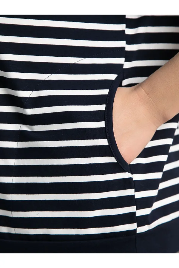 Блуза Лила LADY TAIGA, синяя - фото 2