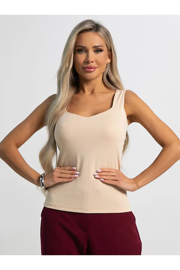 Топ Эстер LADY TAIGA, бежевый - фото 2
