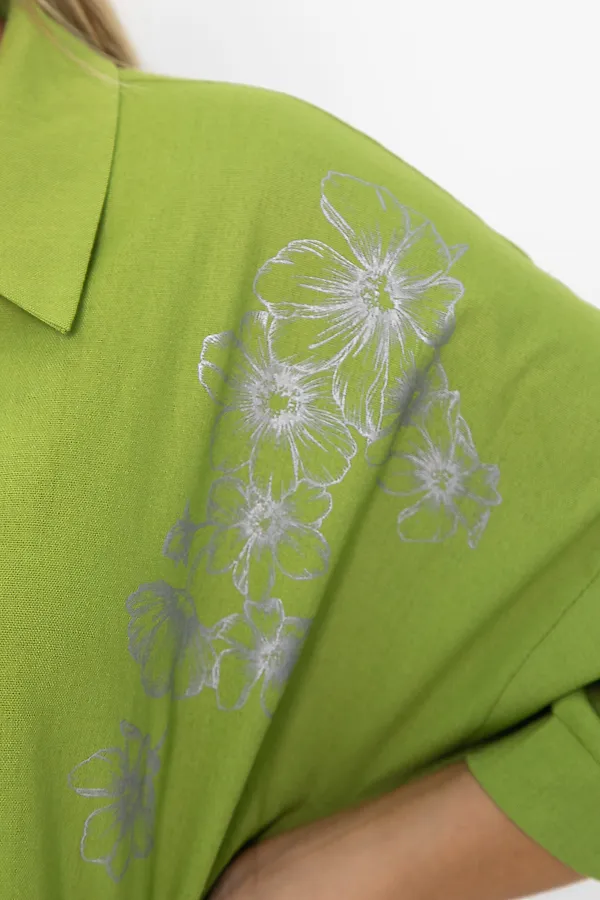 Платье Мирослава LADY TAIGA, лайм - фото 2