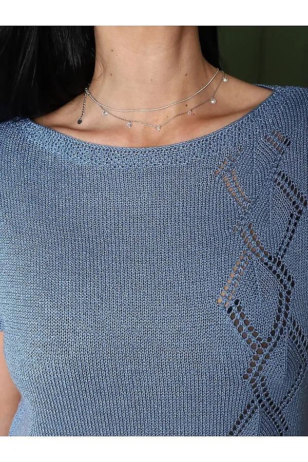 Джемпер СБР НАТАЛИ, джинс - фото 2