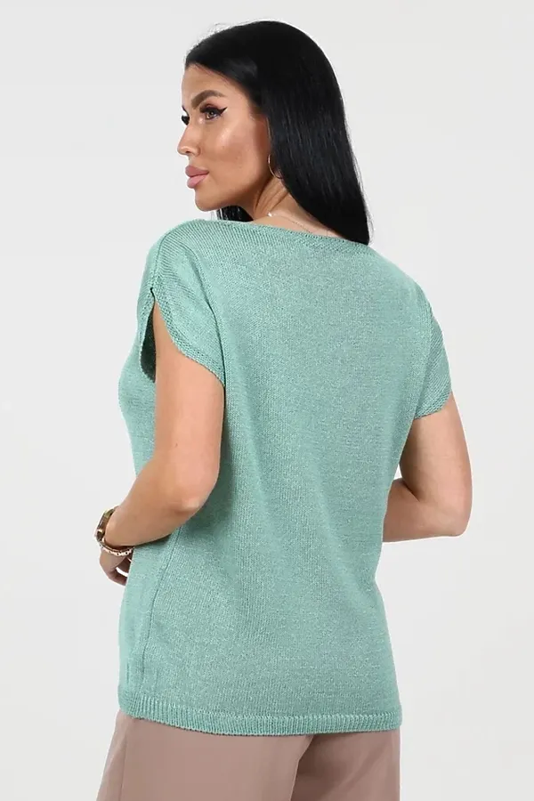 Джемпер СБР НАТАЛИ, мятный - фото 2