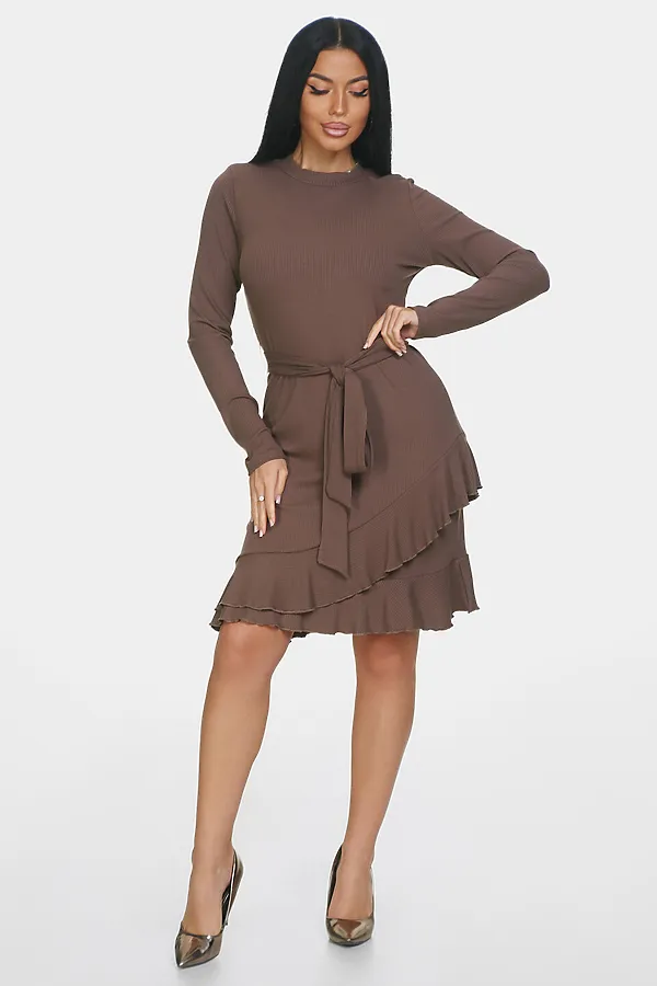 Платье Николь НАТАЛИ, шоколадный - фото 2