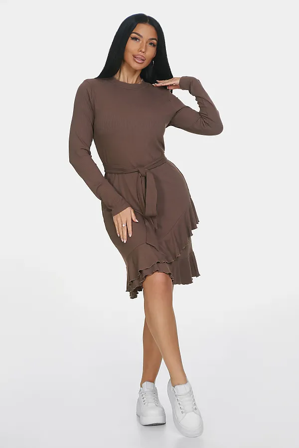 Платье Николь НАТАЛИ, шоколадный - фото 2