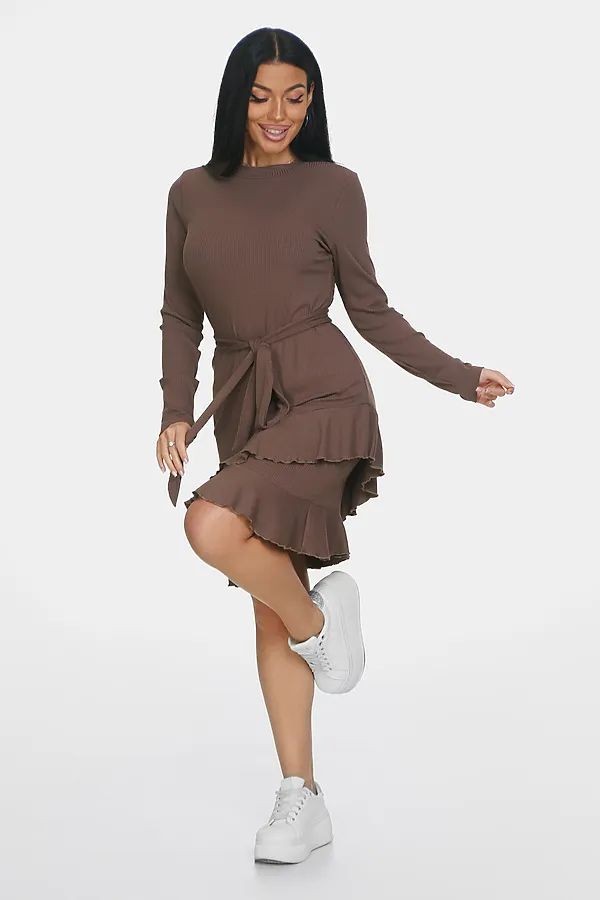 Платье Николь НАТАЛИ, шоколадный - фото 2