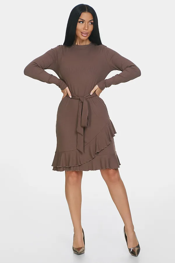 Платье Николь НАТАЛИ, шоколадный - фото 2