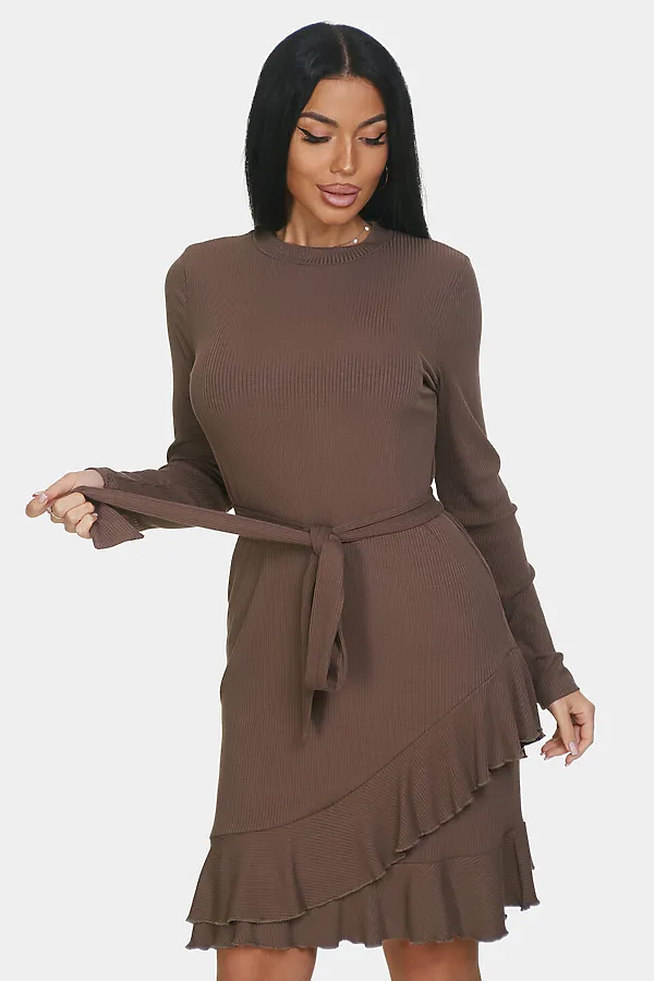 Платье Николь НАТАЛИ, шоколадный - фото 2
