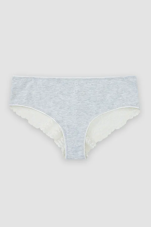 Трусы женские MARK FORMELLE, серый меланж 4306-а-1 - фото 2