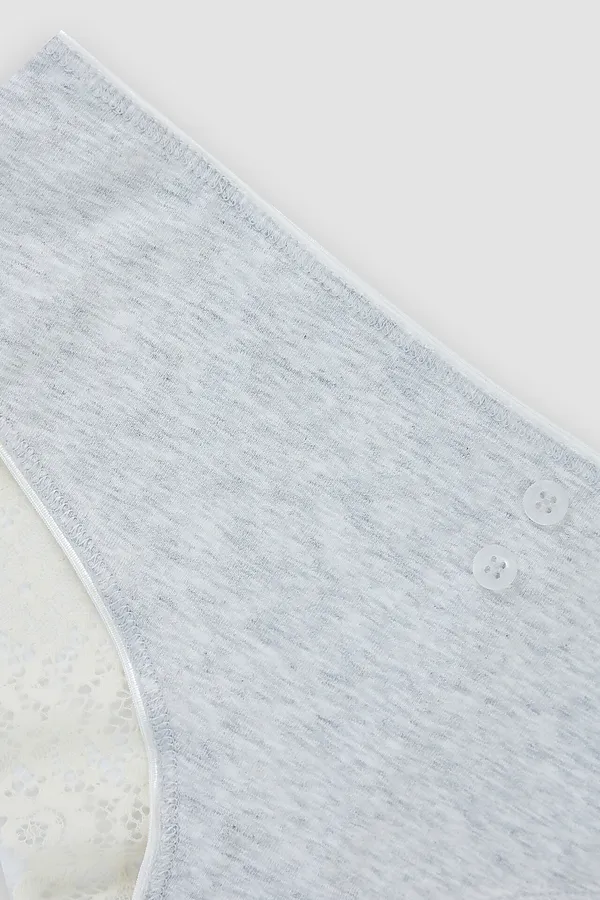 Трусы женские MARK FORMELLE, серый меланж 4306-а-1 - фото 2