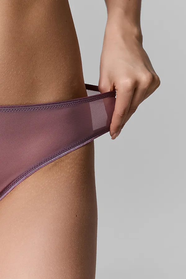 Трусы женские (3шт.) MARK FORMELLE, маленькие серые цветы - фото 2