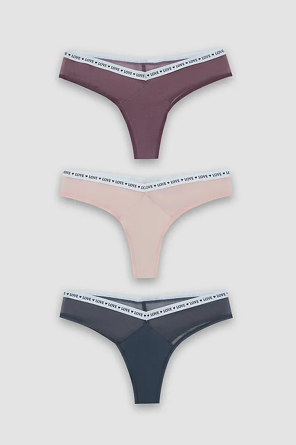 Трусы женские (3шт.) MARK FORMELLE, крокус - фото 2